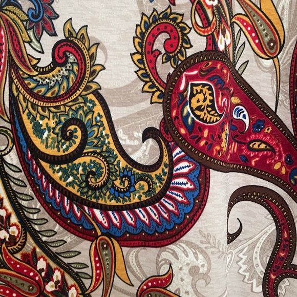 Beautiful paisley top - Picture 5 of 5